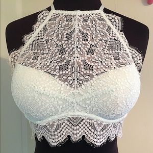 PINK Victoria’s Secret Push-Up Lace Bralette